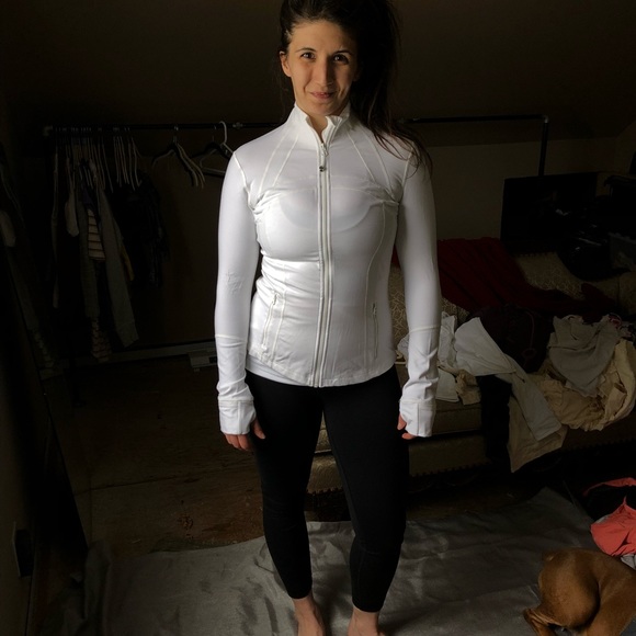 lululemon athletica Tops - Lululemon White define jacket